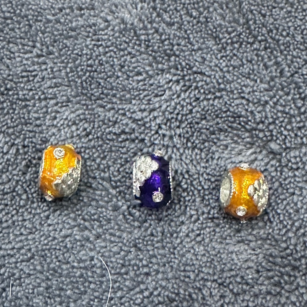 Beads fit into Pandora bracelets